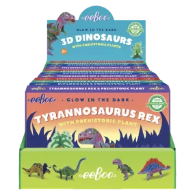 3D Glow in the Dark Dinosaurs
