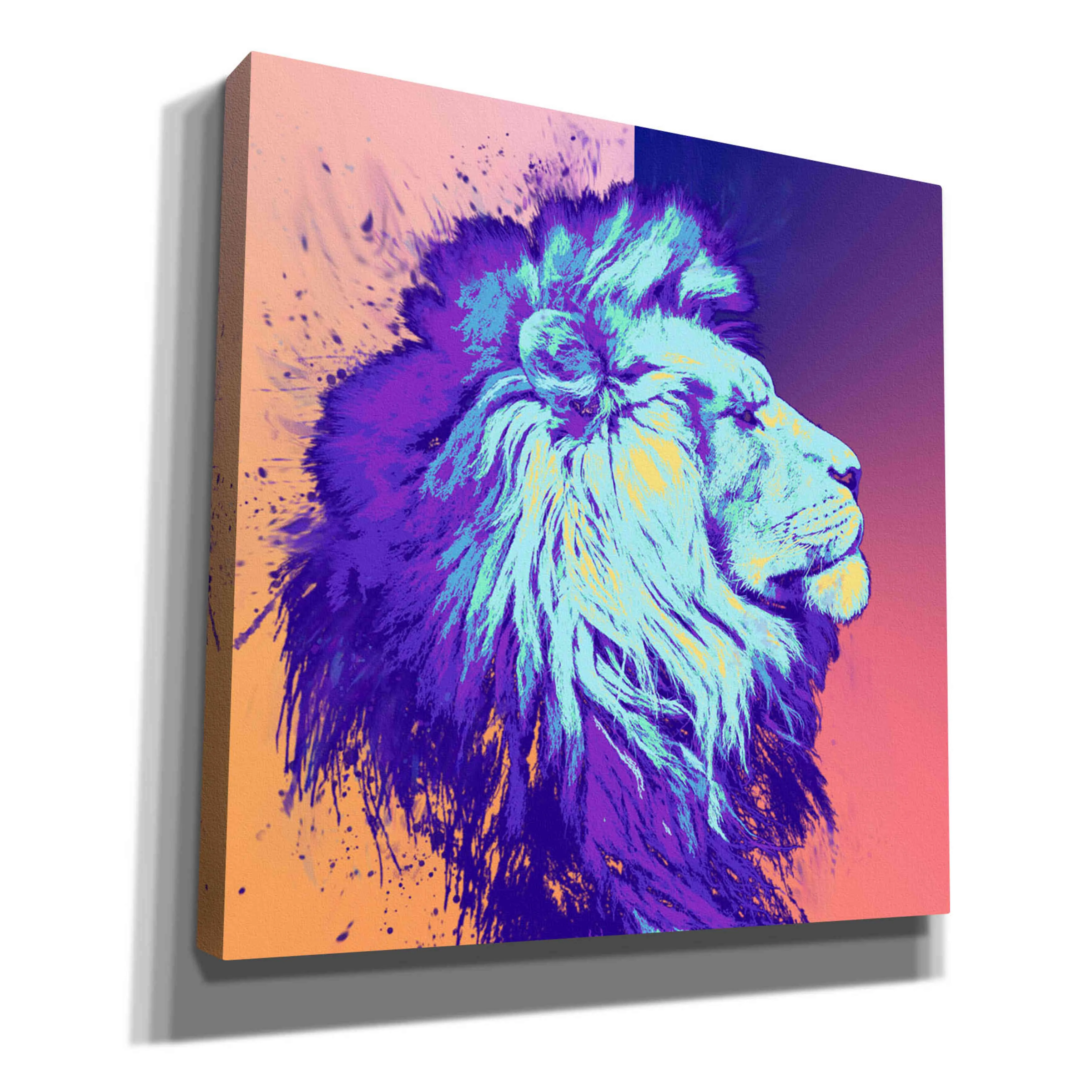 'A Lion', Canvas Wall Art
