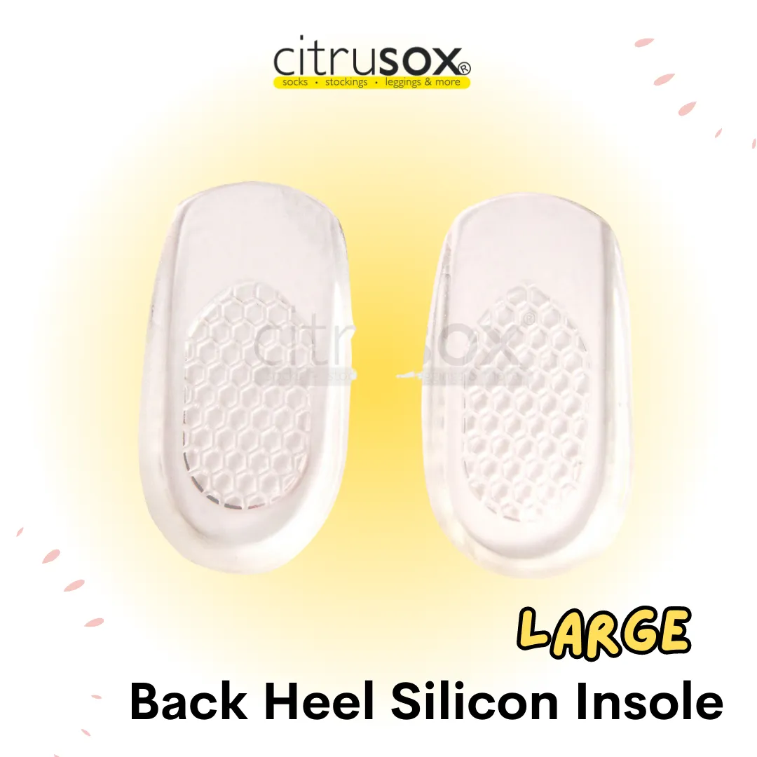 Back Heel Silicon Insole