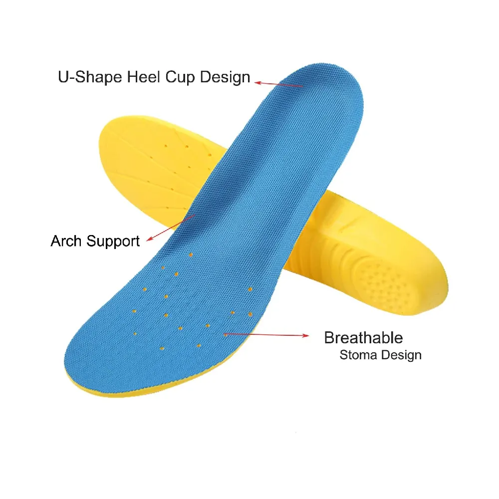 Basmile Shoe Insoles | Orthotic Insoles | Memory Foam Insoles Providing Great Shock