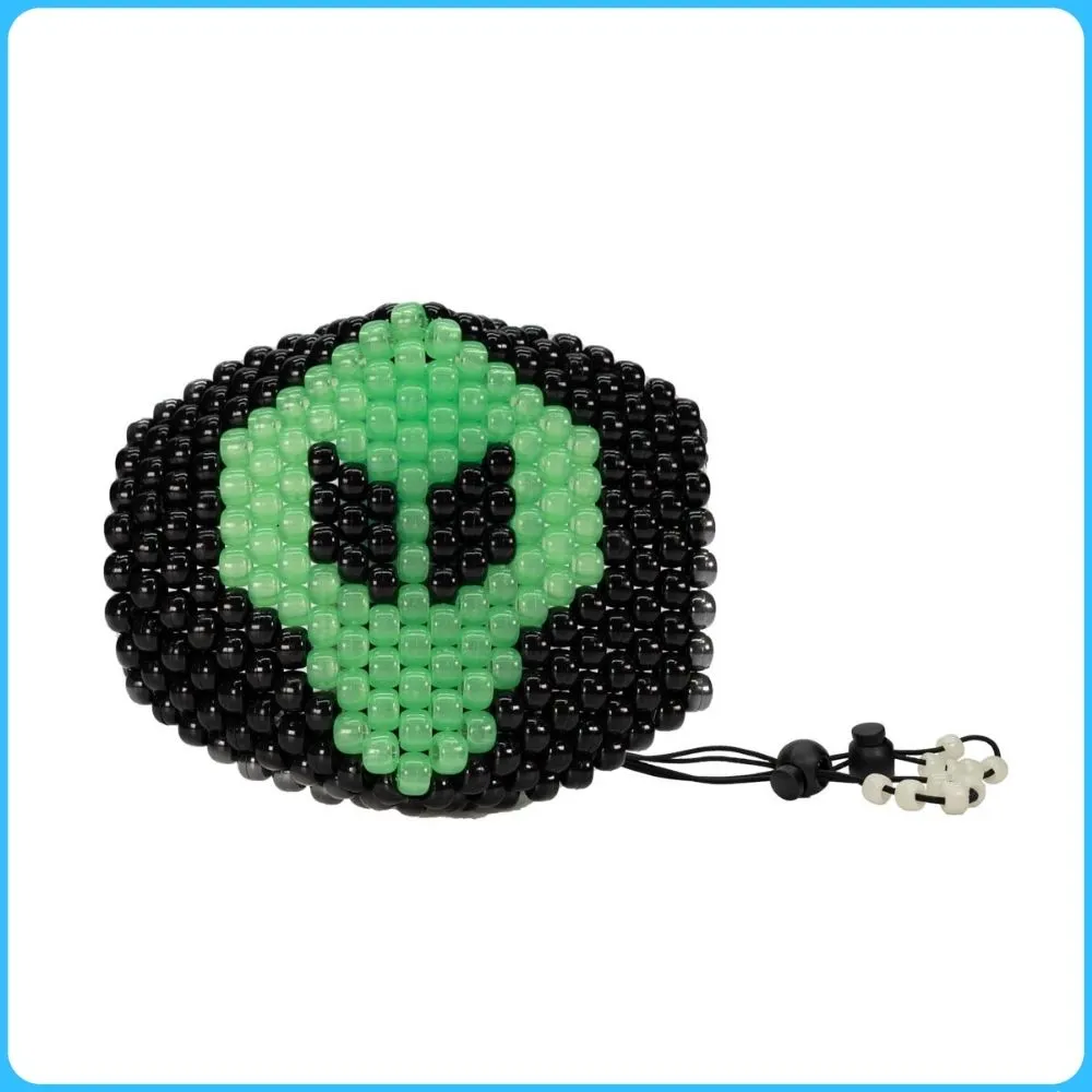 Glow-In-The-Dark Alien Surgical Kandi Mask