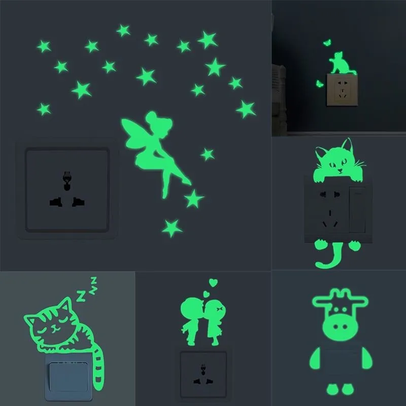 Glow In The Dark Wall Stickers