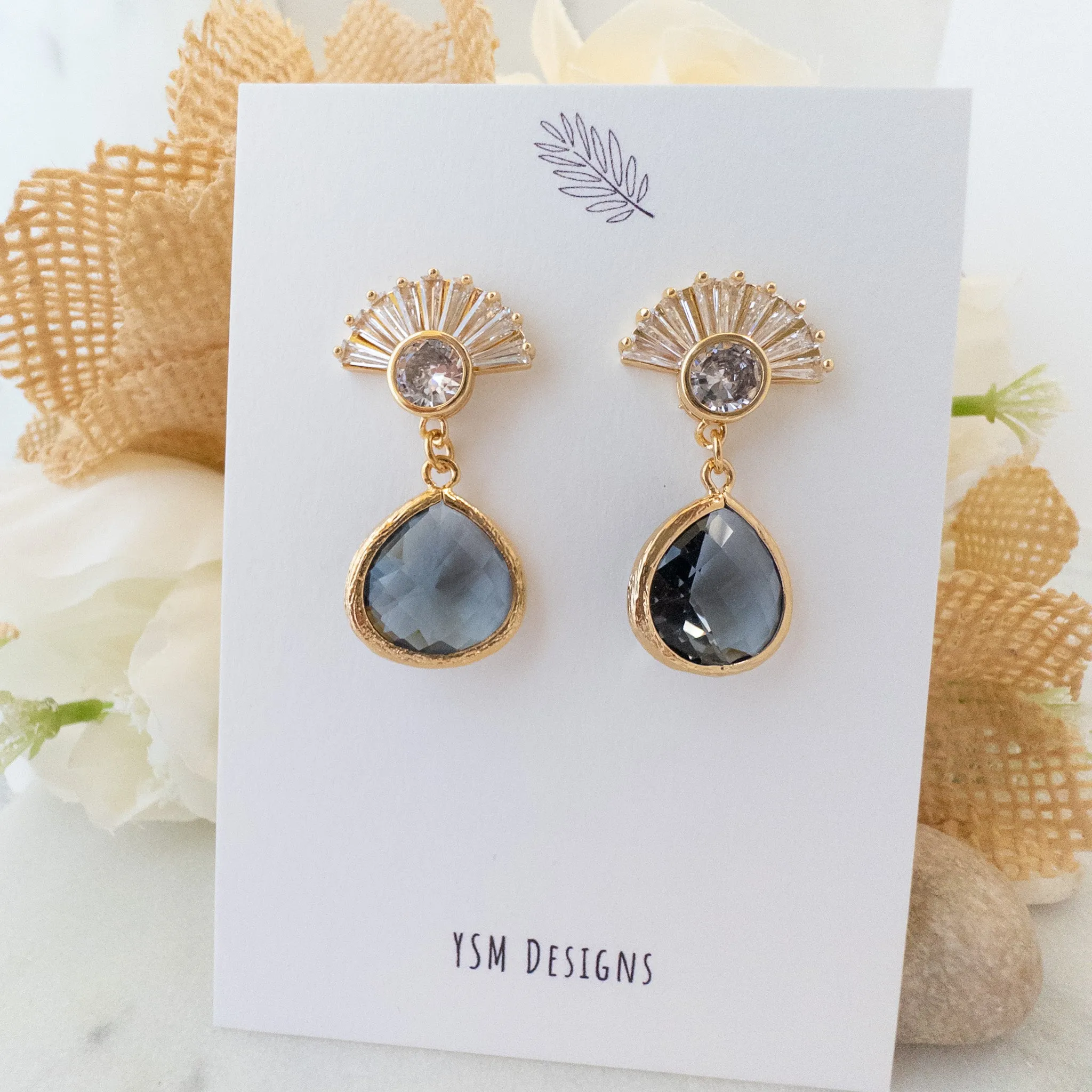 Grey Esme Earrings