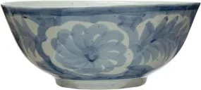 Hand Painted Stoneware Bowl