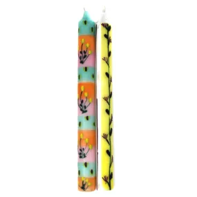 Imbali Hand-Painted Candle Set