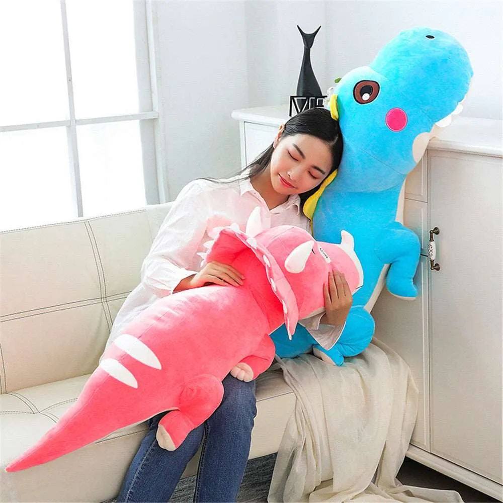 Kawaii Colorful Dinosaur Plushies