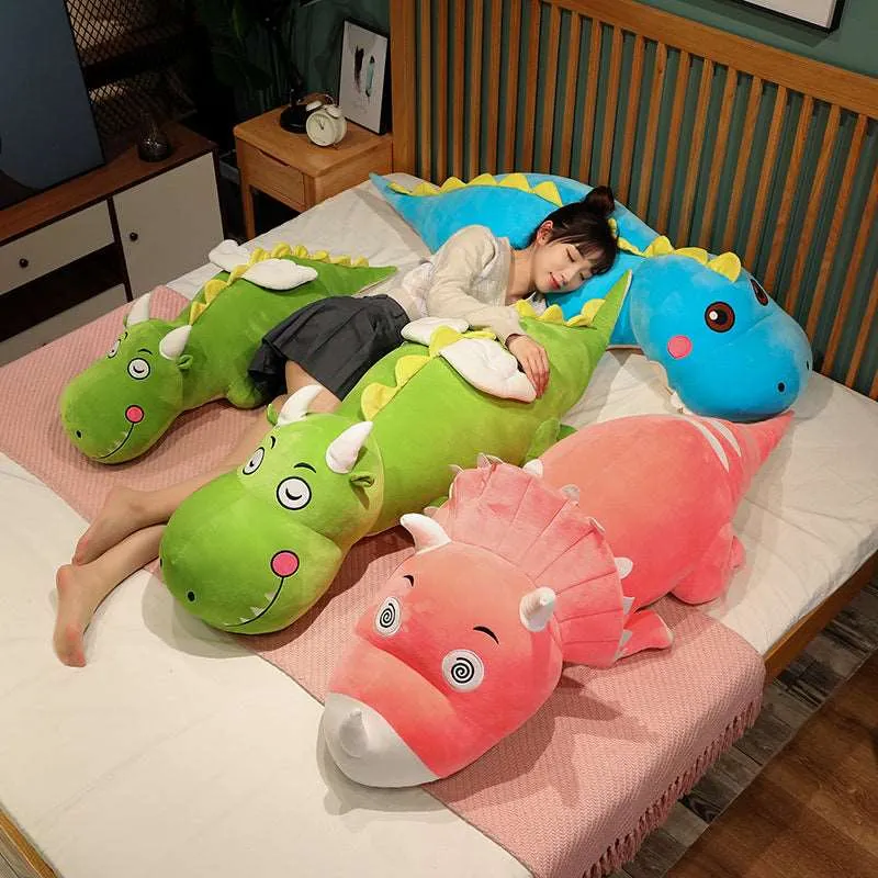 Kawaii Colorful Dinosaur Plushies