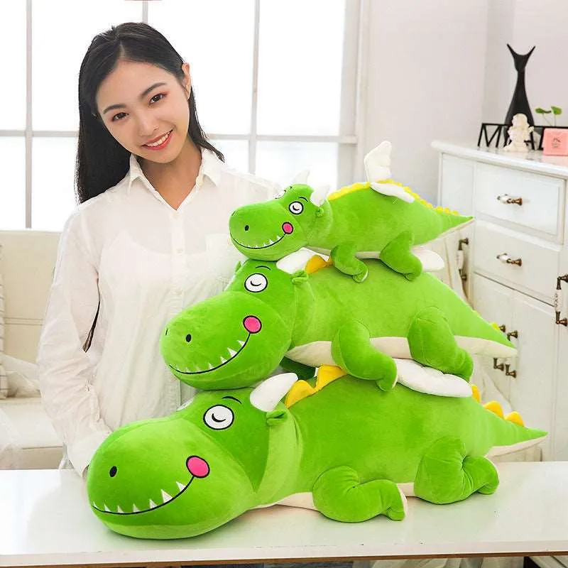 Kawaii Colorful Dinosaur Plushies