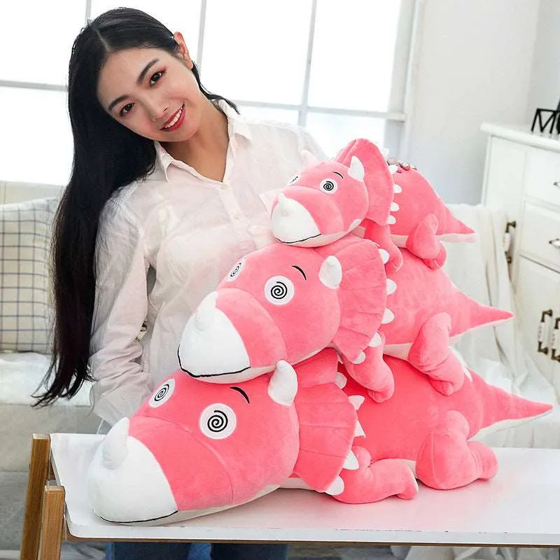Kawaii Colorful Dinosaur Plushies