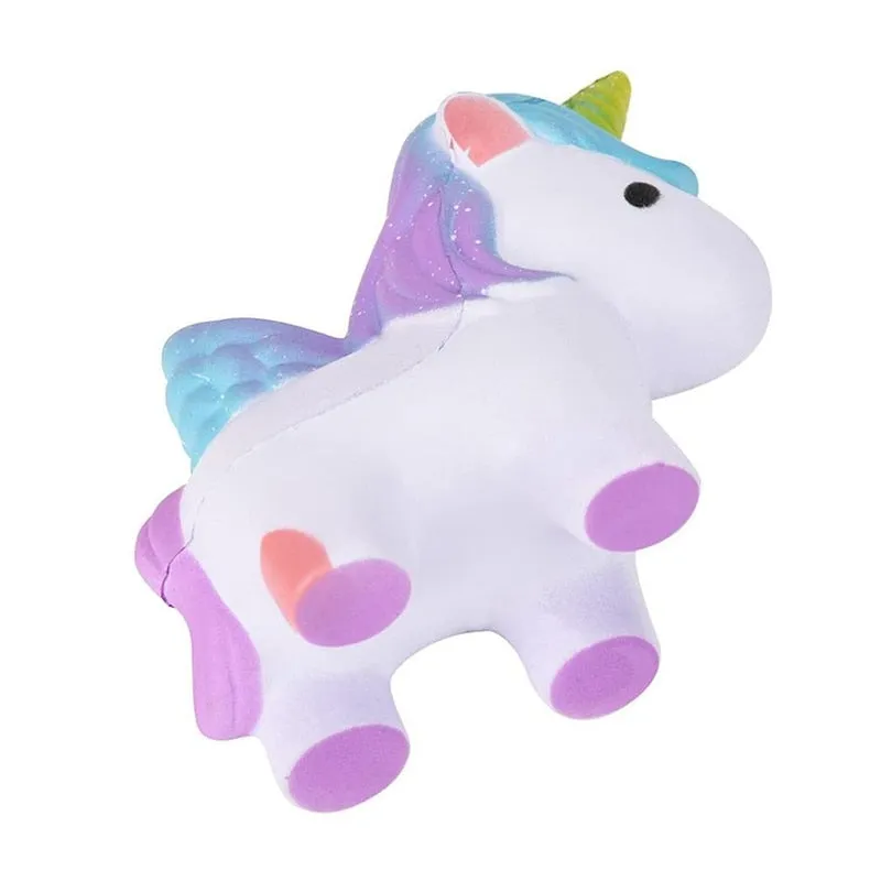 Kawaii Colorful Unicorn Squishy