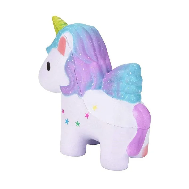 Kawaii Colorful Unicorn Squishy