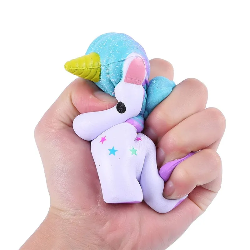 Kawaii Colorful Unicorn Squishy