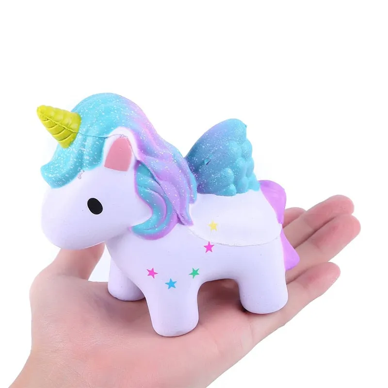 Kawaii Colorful Unicorn Squishy