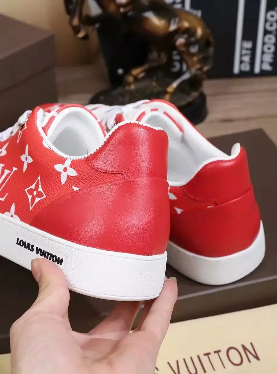 Louis Vuitton Custom SP Red Sneaker