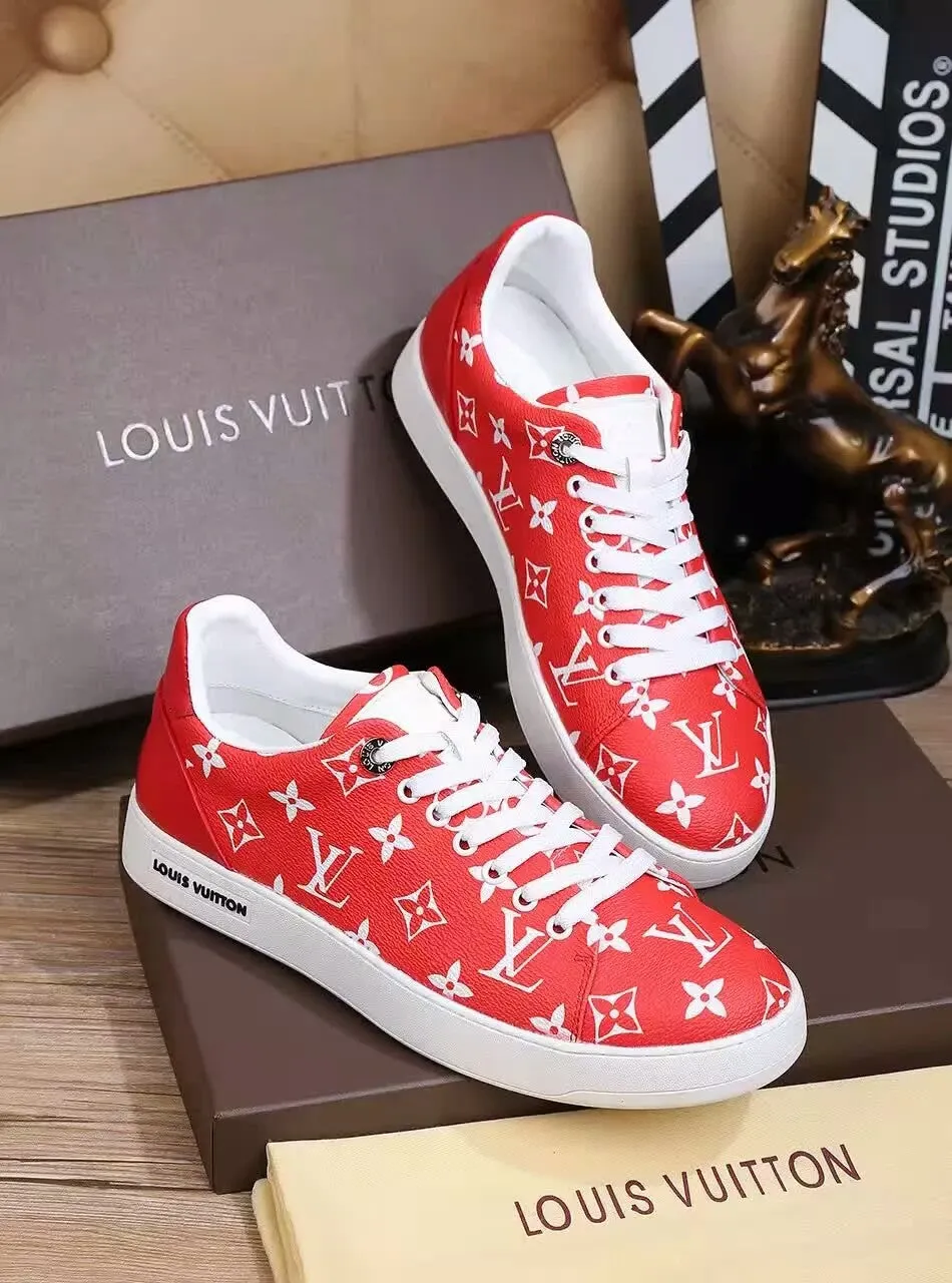 Louis Vuitton Custom SP Red Sneaker