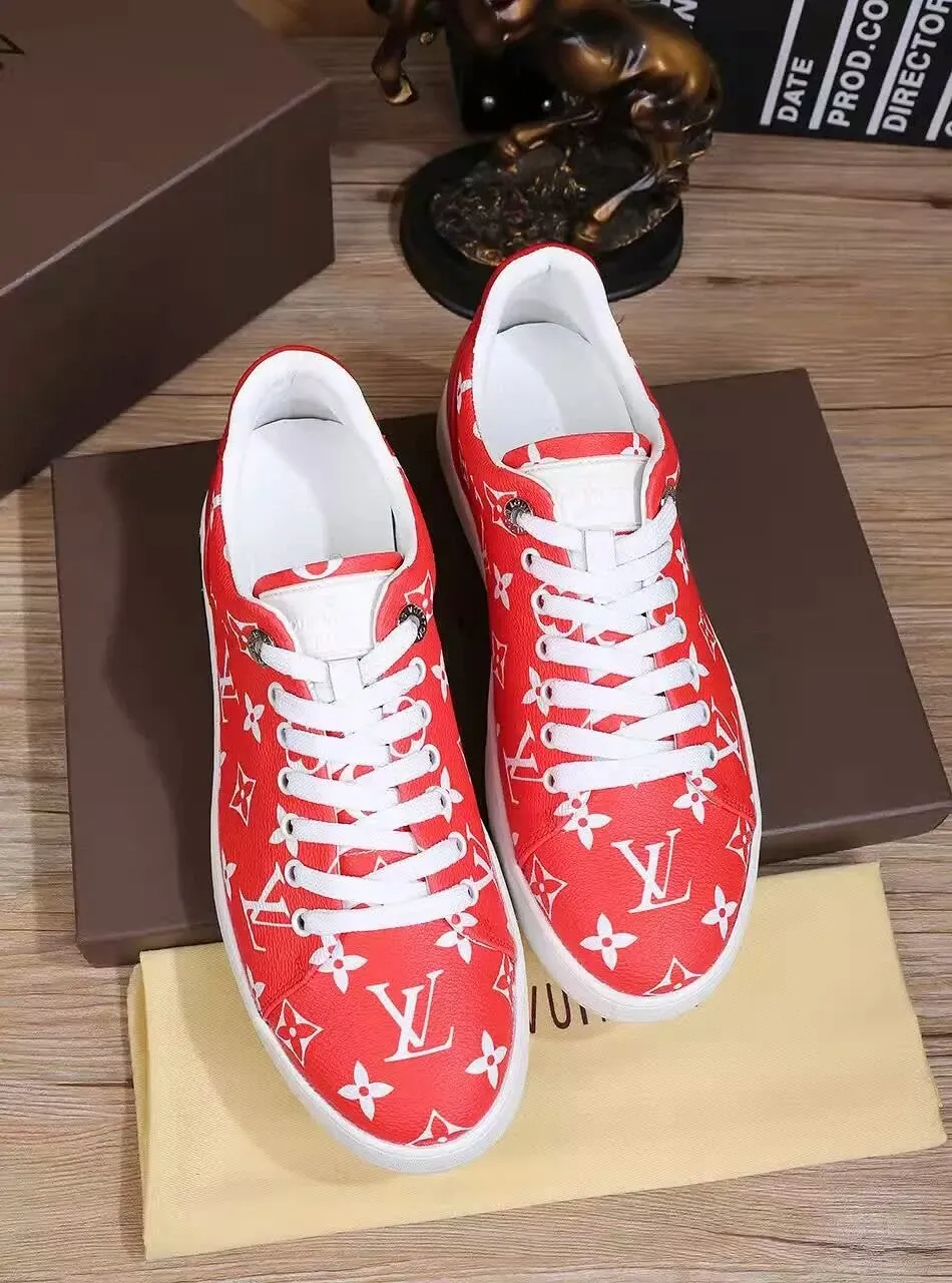 Louis Vuitton Custom SP Red Sneaker