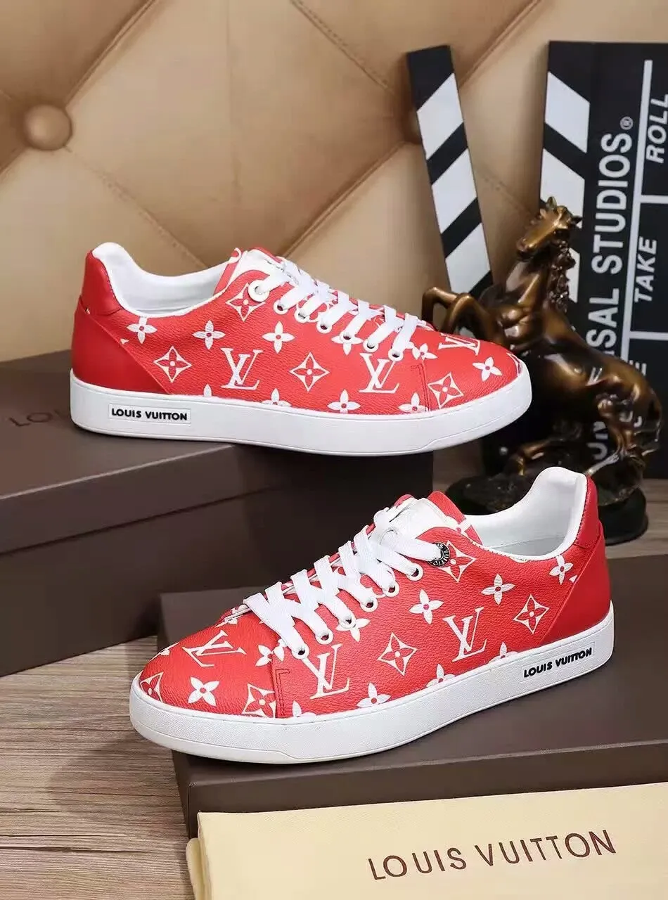 Louis Vuitton Custom SP Red Sneaker