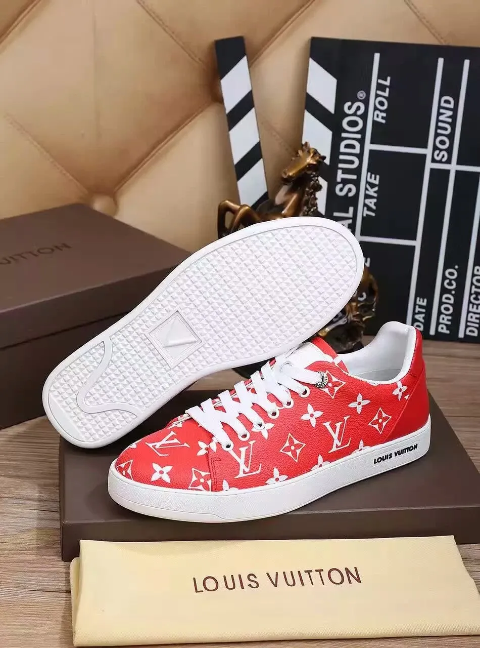 Louis Vuitton Custom SP Red Sneaker