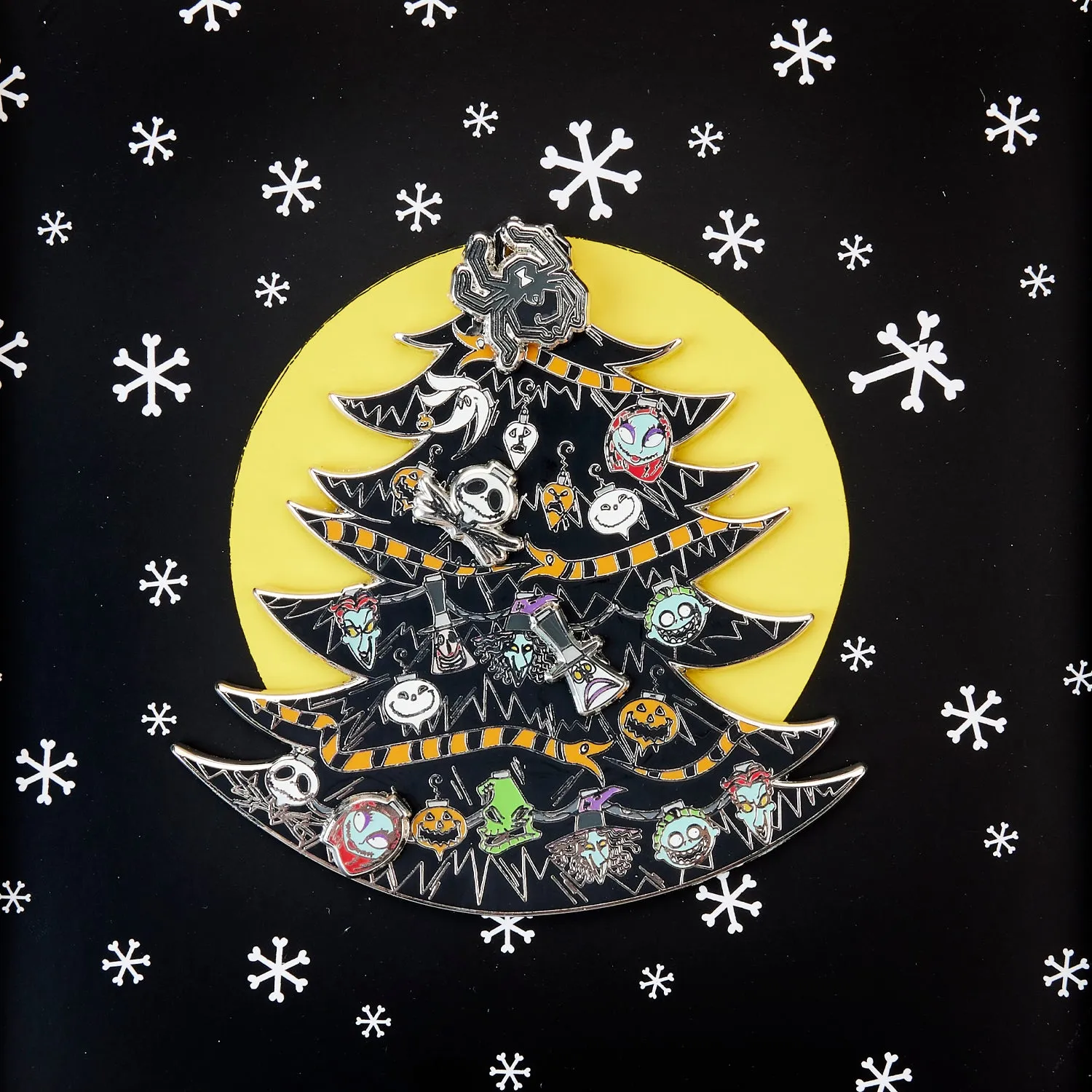Loungefly x Disney NBC Glow In The Dark Christmas Tree 3" Pin