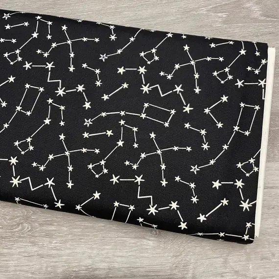 Starry Night Star Cluster Black (Glow In The Dark)
