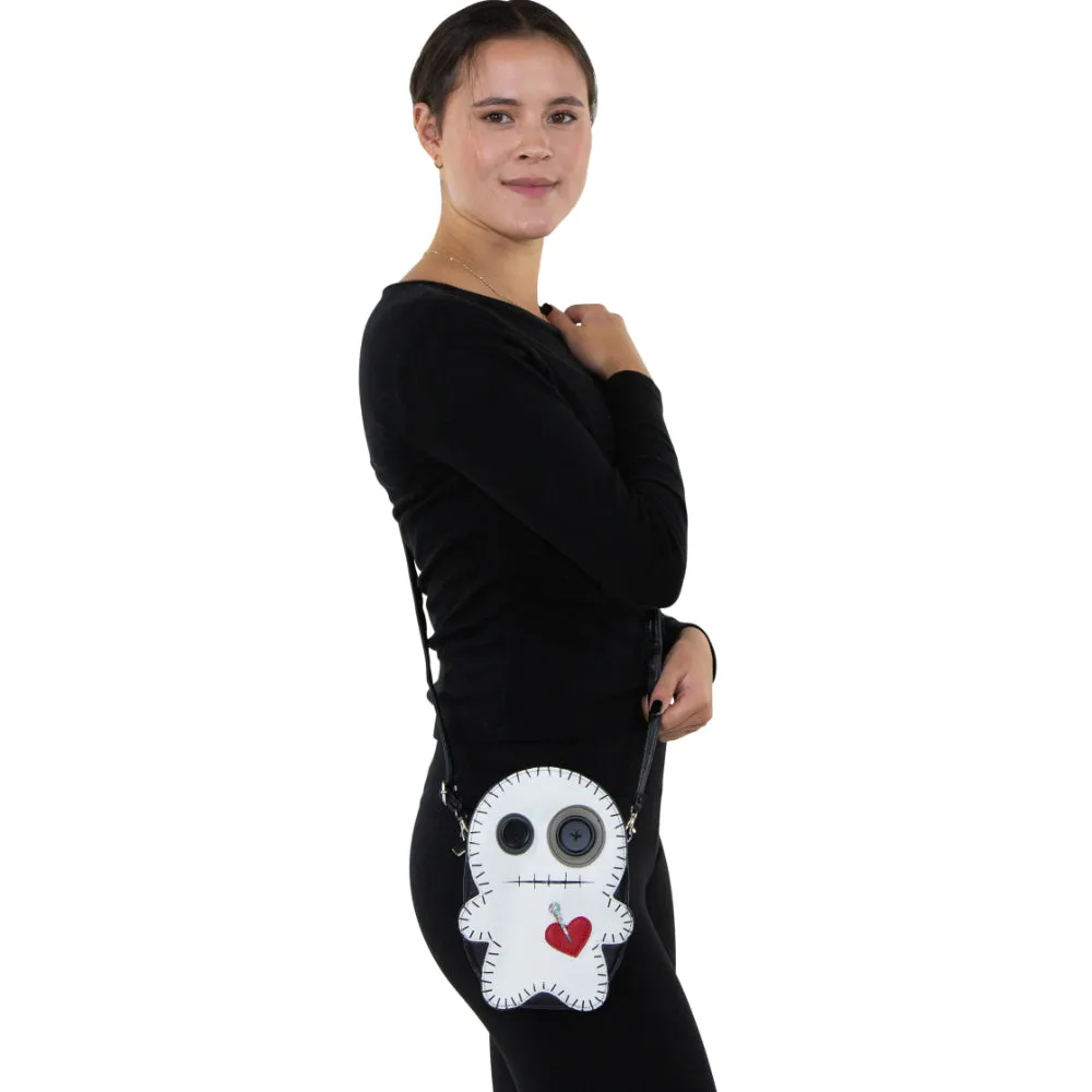 Stitched Poppet Crossbody Bag Glow in the Dark