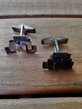Vintage Art Deco Cuff Links